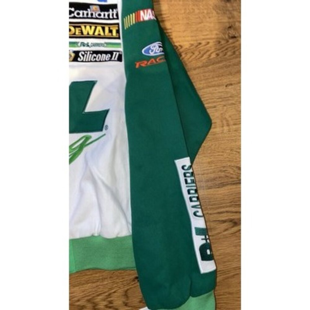 Vintage Team Caliber R+L Racing Matt Kenseth Signed NASCAR Racing Jacket Large - Picture 7 of 10
